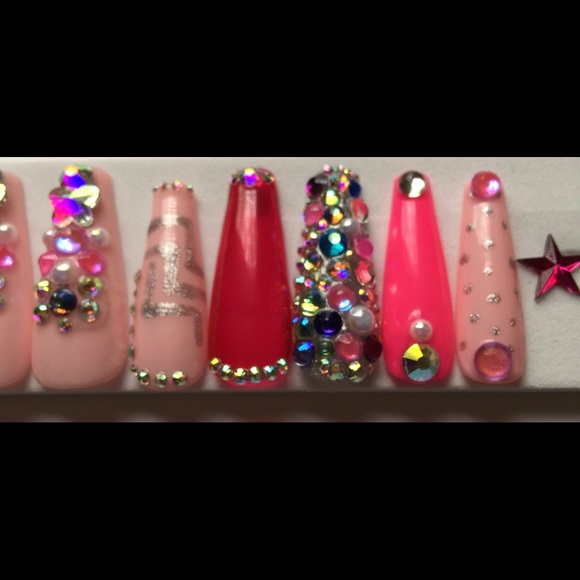 BabiiGurl Pink Press on Nails - Picture 6 of 9